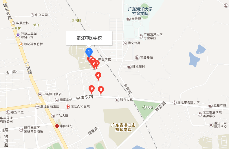 湛江中医学校地址在哪里