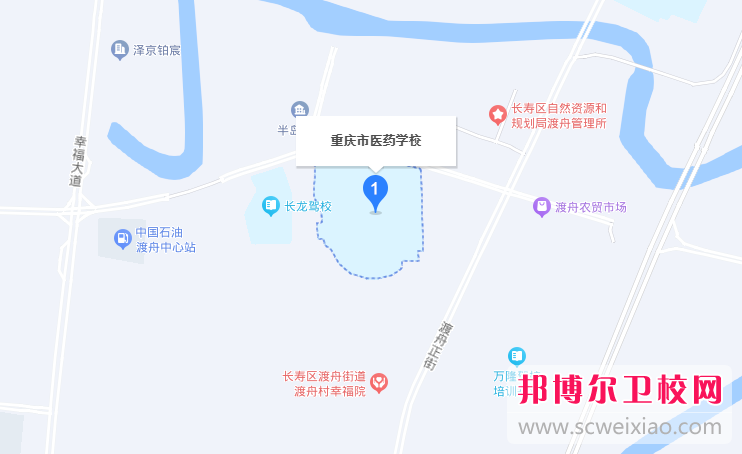 重庆市医药学校2023年地址在哪里