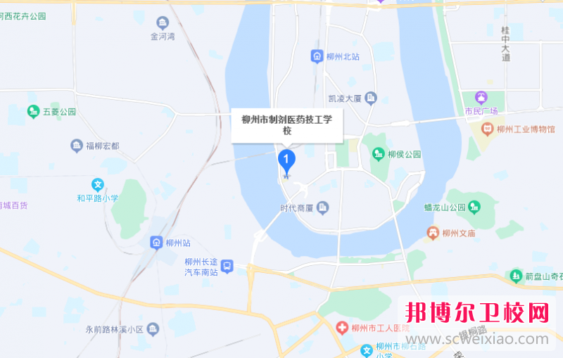 柳州市制剂医药技工学校地址在哪里，哪个地区，哪个城市?